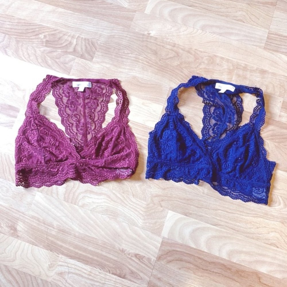 Francescas Lace Bralettes